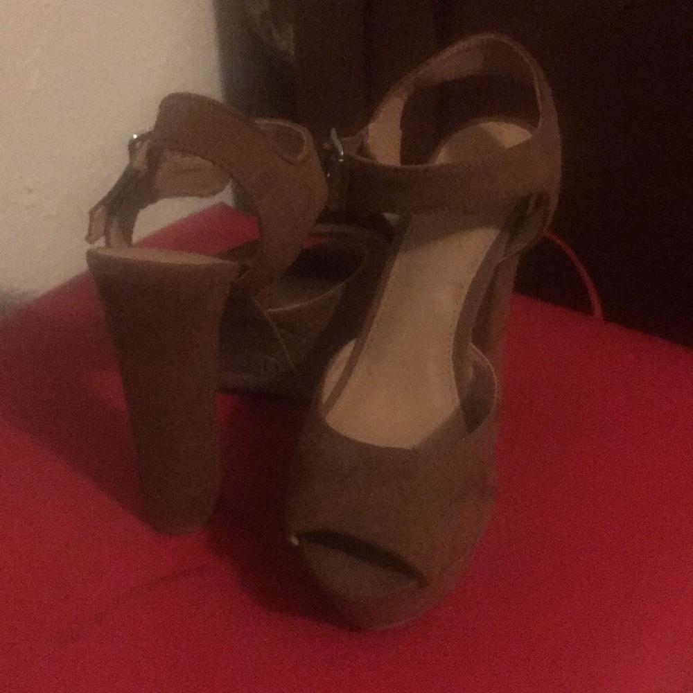 Open Toe Wedged Bootie